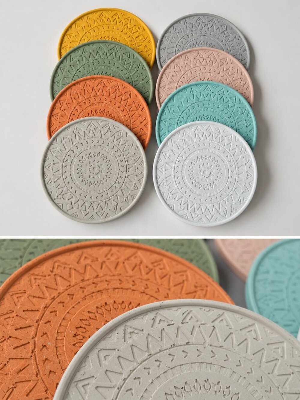 Mandala Coaster Set - Picture 4 of 4